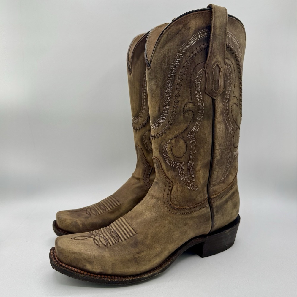 Corral Jeb Boots Men's Size 10‎ D Distressed Brown Leather